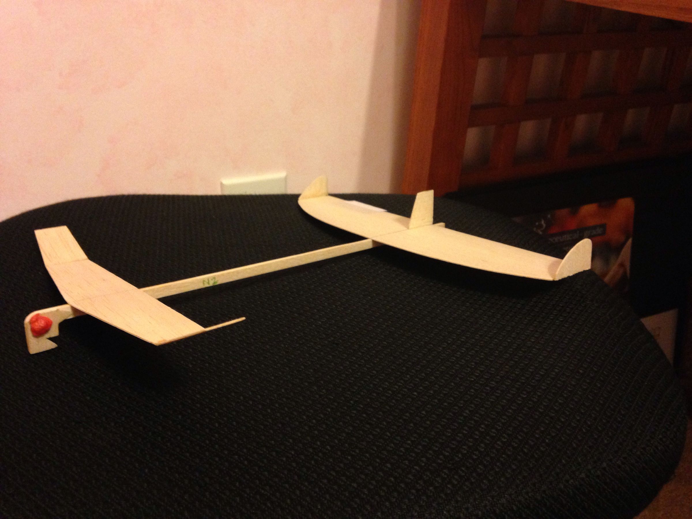 Elastic Launched Glider 3 Steps Instructables