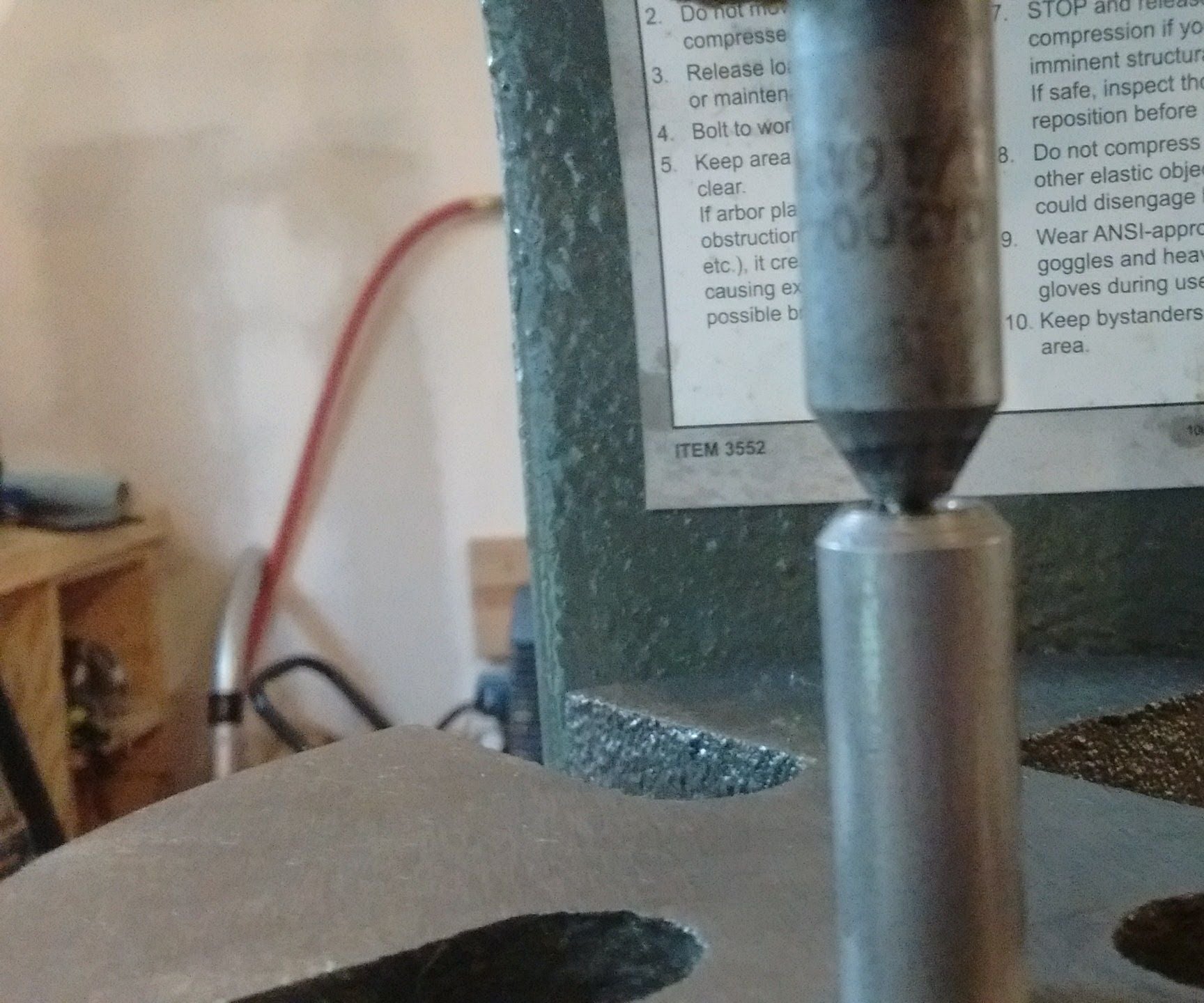 Cheap Tubular Rivet Press From an Arbor Press 5 Steps (with Pictures) Instructables