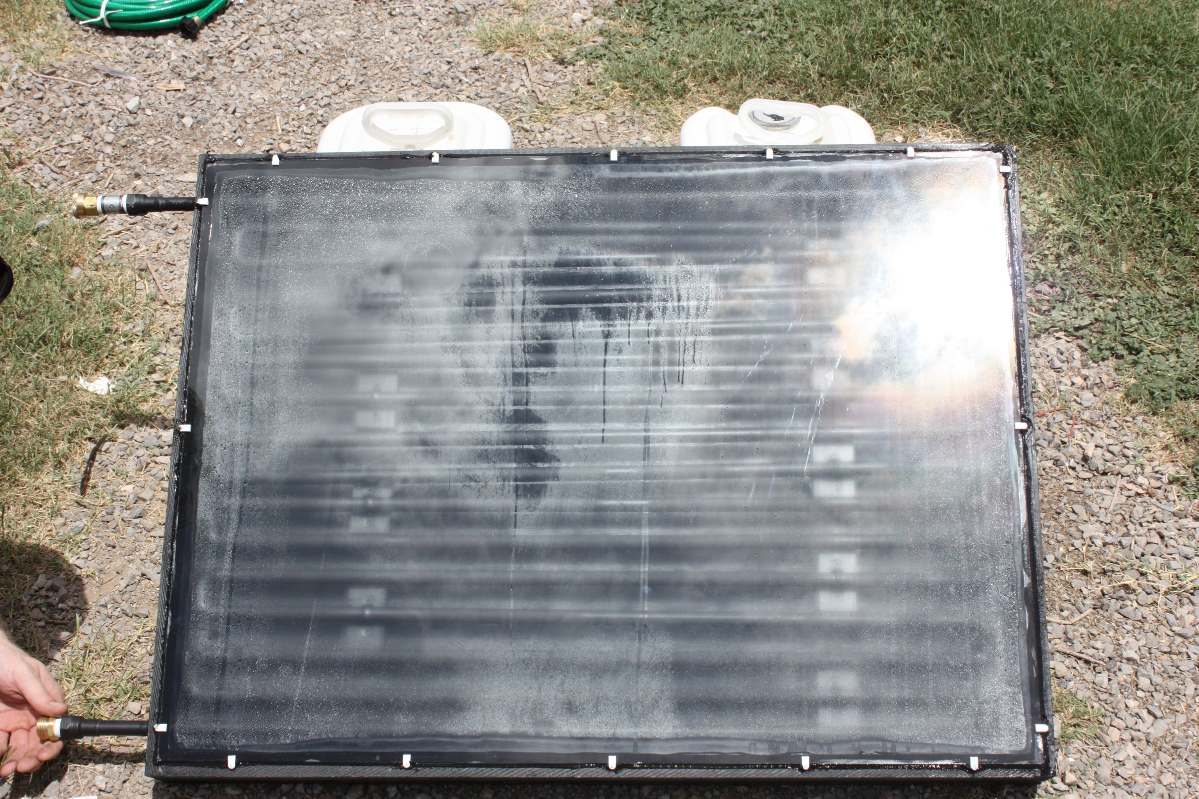 Solar Water Heater Part 1 the Collector 9 Steps (with Pictures