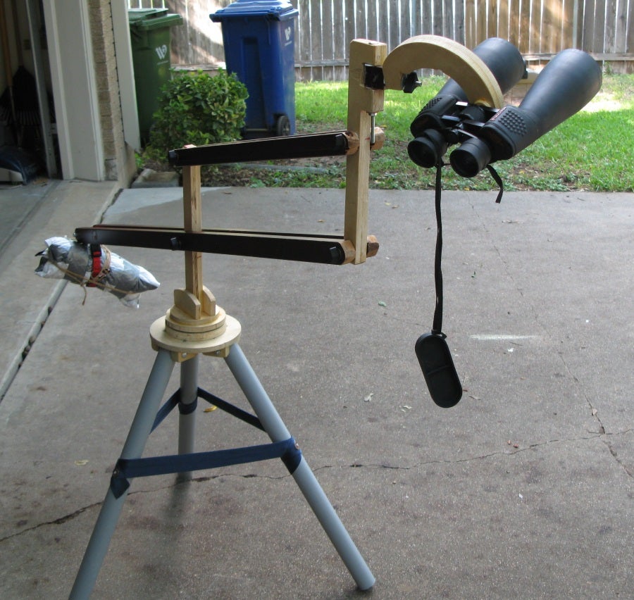Binocular Parallelogram Mount Instructables