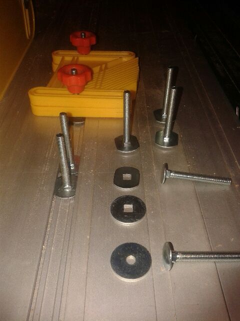 tee slot bolts for table saw and router jigs DIY Project DIY Project Image