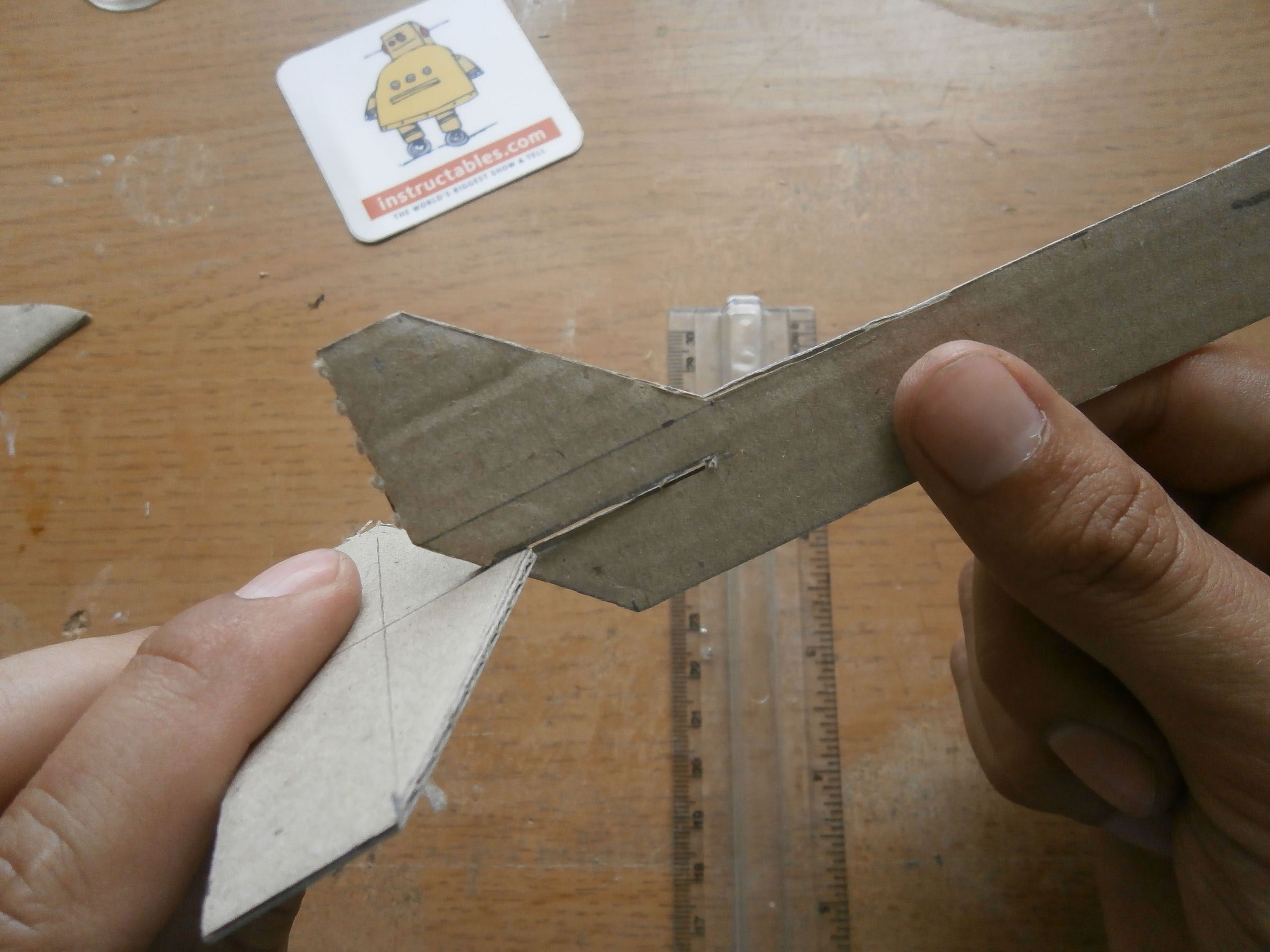 DIY Cardboard Glider 5 Steps (with Pictures) Instructables