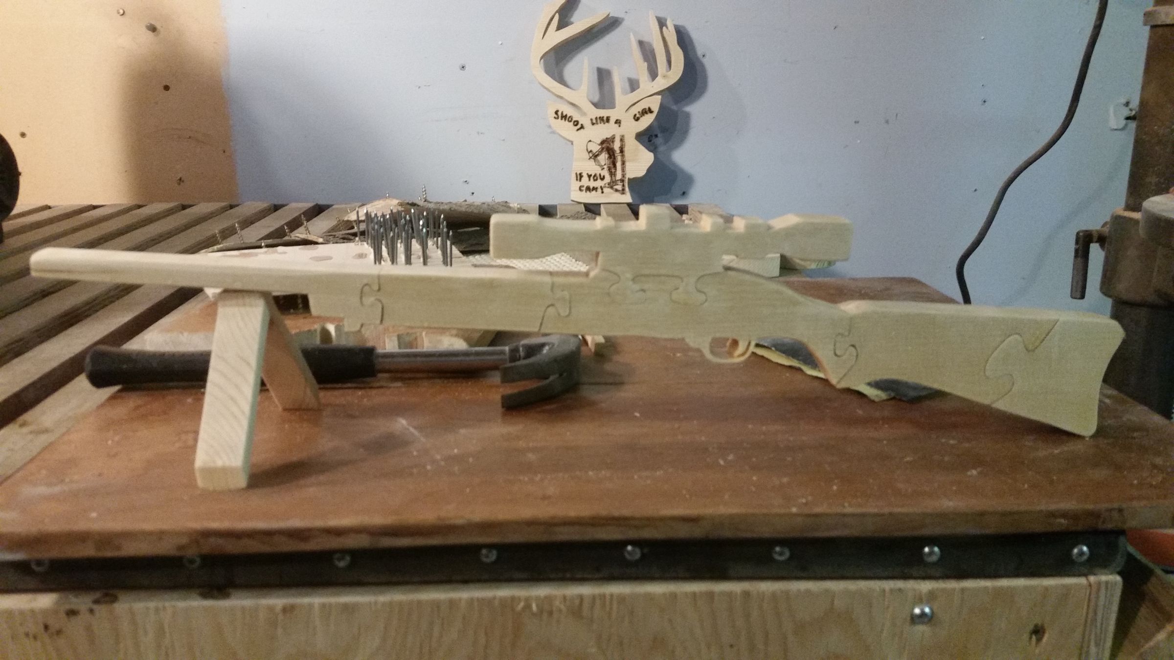 3d rifle puzzle DIY Project DIY Project Image