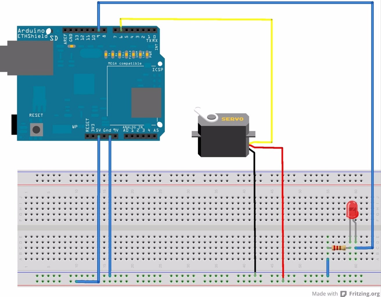 How To: Connect Your Arduino to the Internet As a Web Server : 5 Steps ...