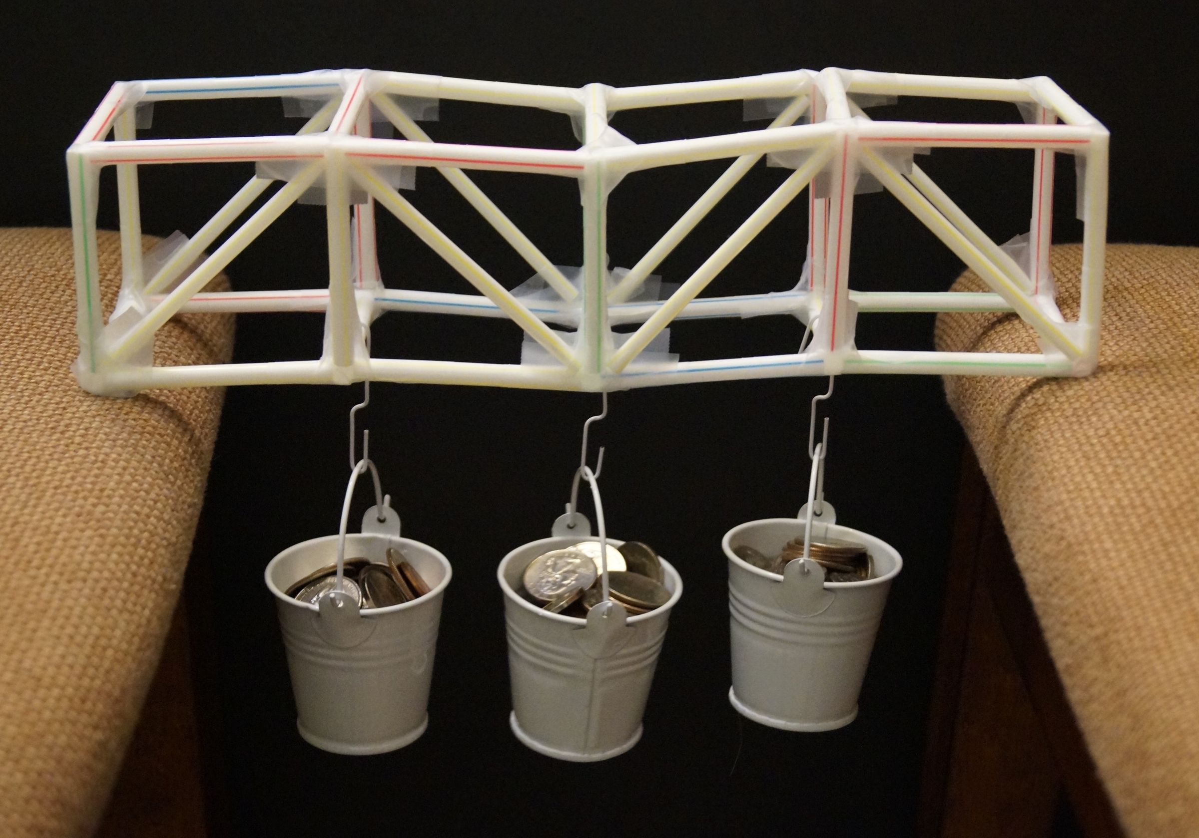 Truss Bridge 2 Straws & Tape (A Challenge Project) 6 Steps