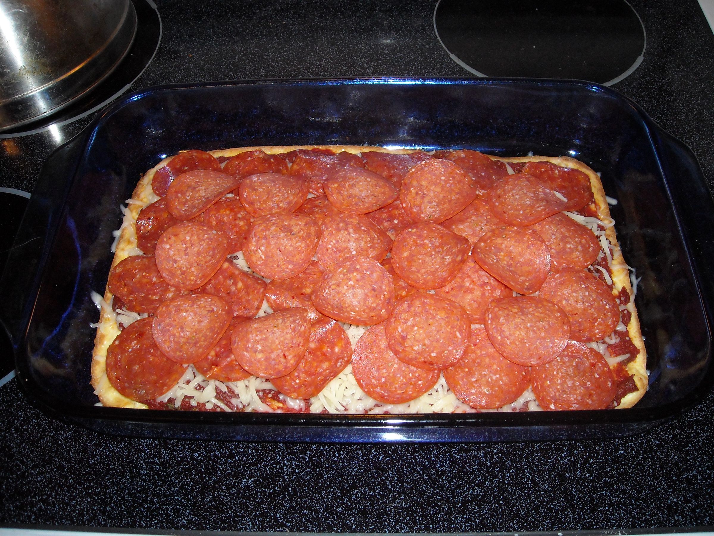 Low Carb, High Protein Pizza With Homemade Sauce 5 Steps (with