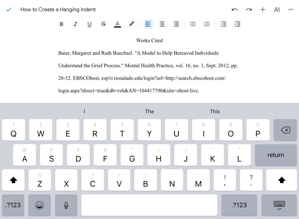 How To Create A Hanging Indent On Google Docs Ipad 12 Steps Instructables How To Create A Hanging Indent On Google Docs Ipad 12 Steps Instructables
