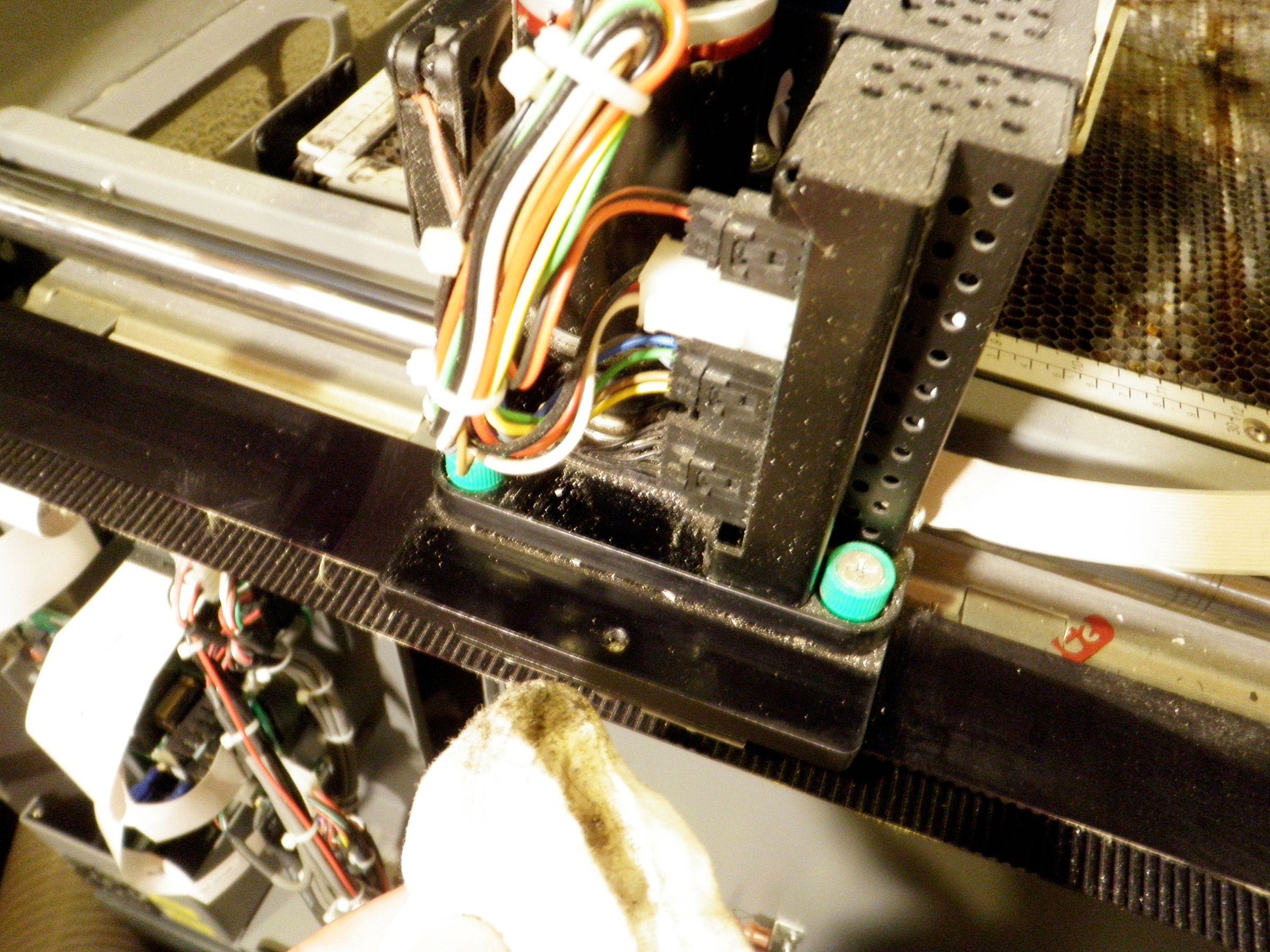 Clean an Epilog Legend 36EXT IBeam Belt 12 Steps (with Pictures