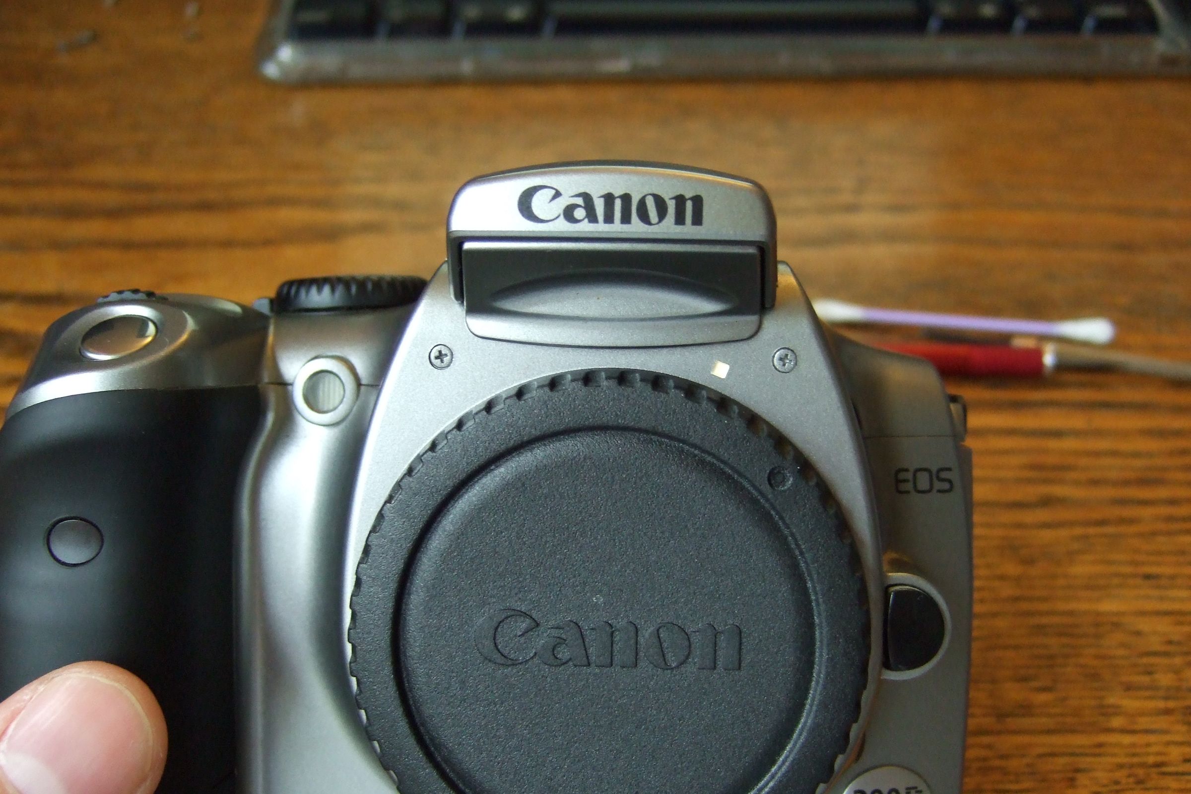Hack Canon EOS 300D to Confirm Focus With All Lenses, Permanently. 5