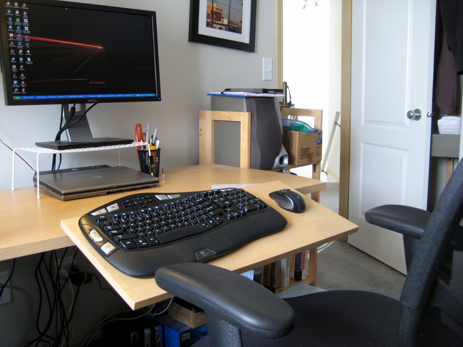 Adjustable Keyboard Platform, Desk Extension Instructables