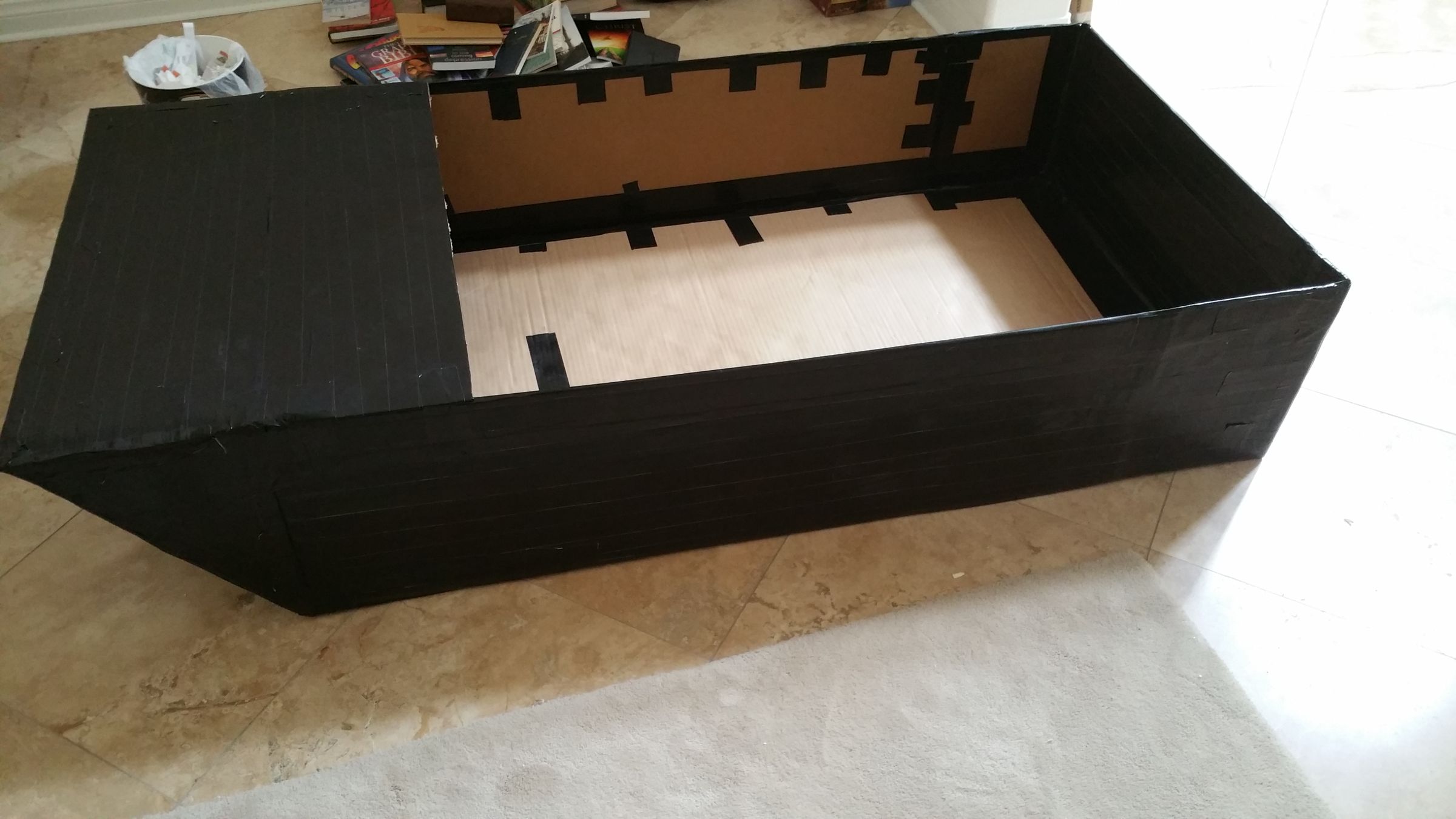 How to Build a Cardboard and Duct Tape Boat 4 Steps Instructables