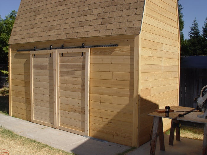 Make Sliding Barn Doors Using Skateboard Wheels 7 Steps With Pictures Instructables Make Sliding Barn Doors Using, How To Make Double Sliding Barn Doors