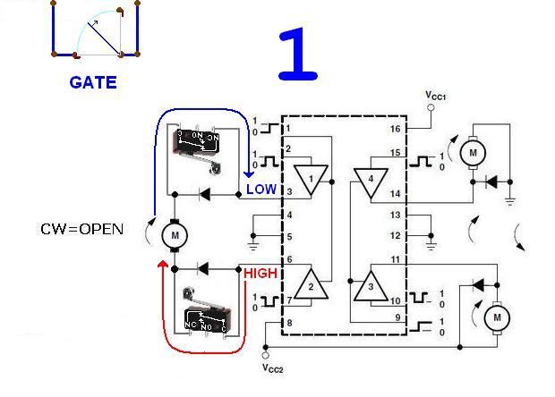 12V DC Diagram that shows a motor reversing on its own? - Instructables
