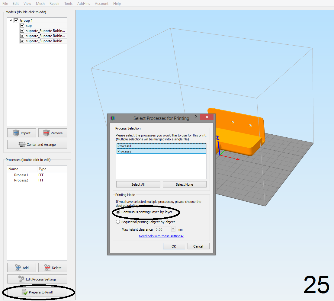 Change Infill Density in a Specific Section on a 3D Model for 3D ...