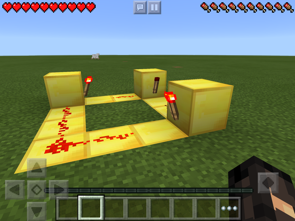 How To Make A Redstone Clock In Minecraft Pe 0 13 0 5 Steps Instructables