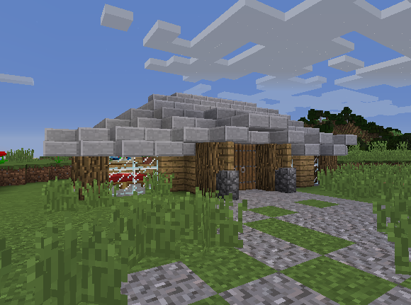 Minecraft Survival House 6 Steps Instructables