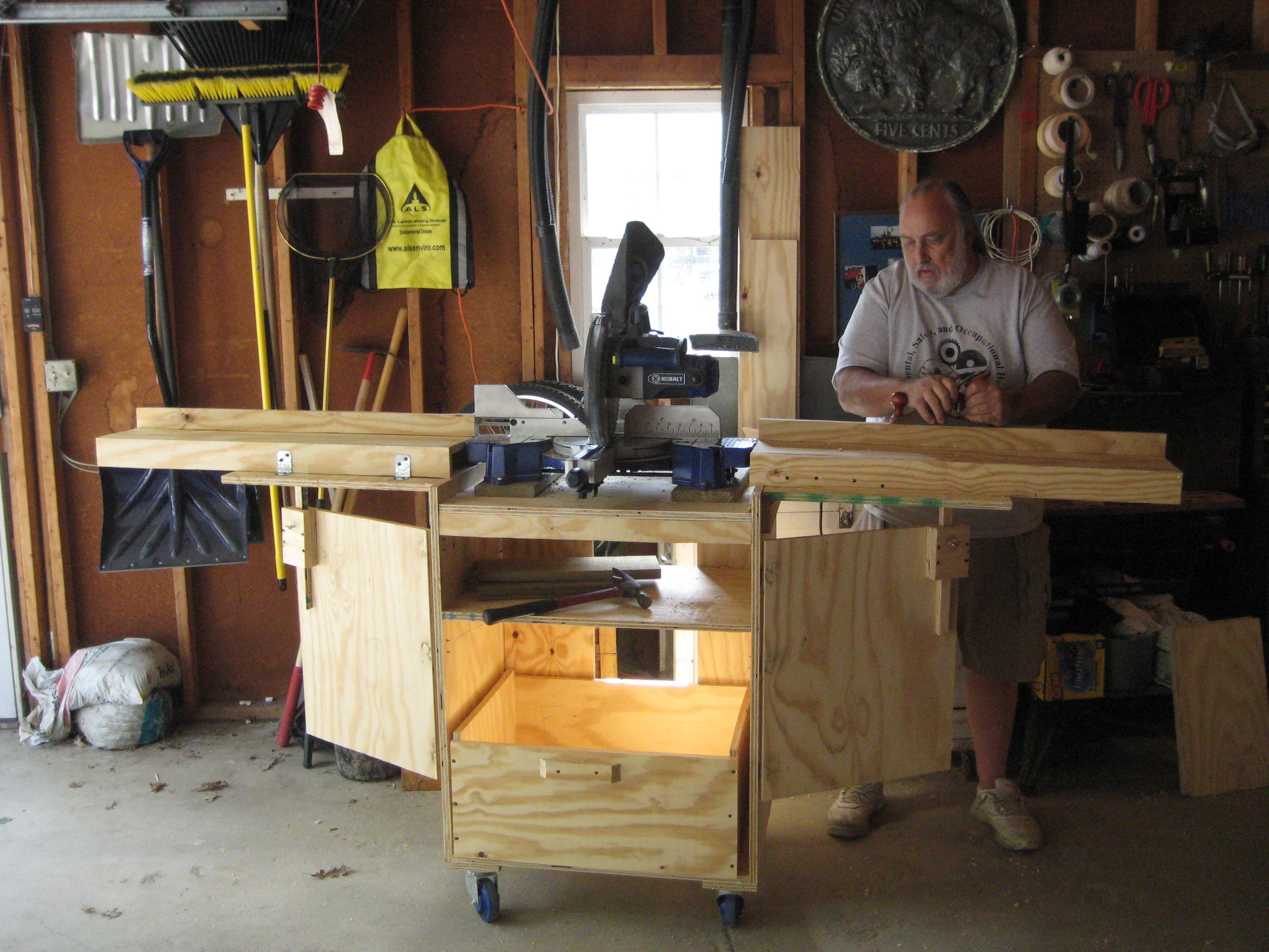 Miter Saw Station 7 Steps (with Pictures) Instructables