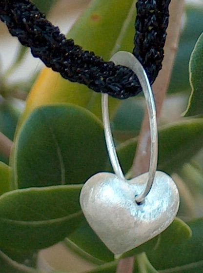 silver handmade heart pedant DIY Project DIY Project Image