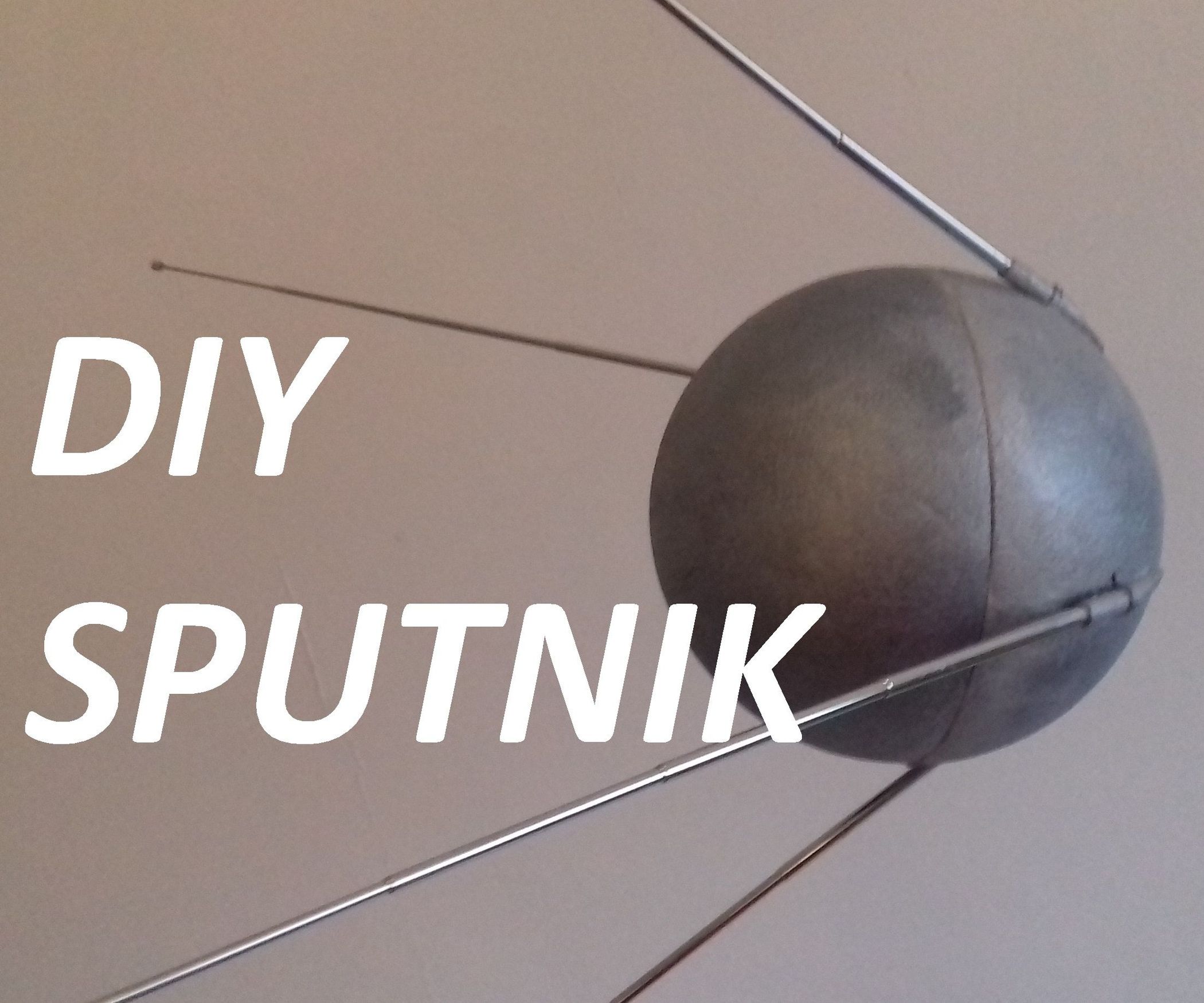 Sputnik 1 Aka the 1st Satellite Put in Orbit by Soviet Union, in 1957 
