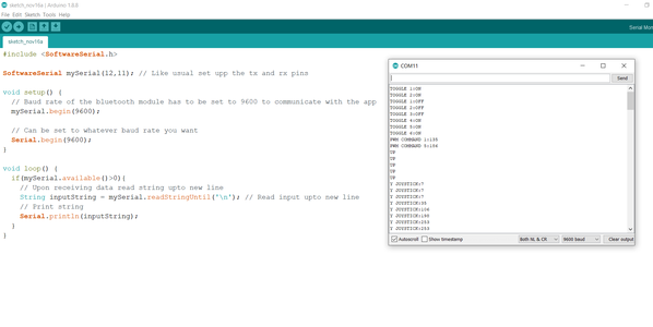 Plotting Real-time Graph on Android From Arduino Through HC-05 : 3 ...