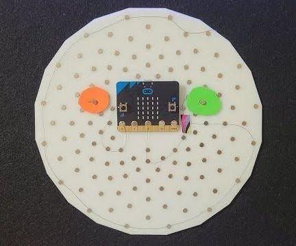 DIY guide for BBC Micro:bit and Scratch - Interactive Steering Wheel & Driving Game with step-by-step instructions