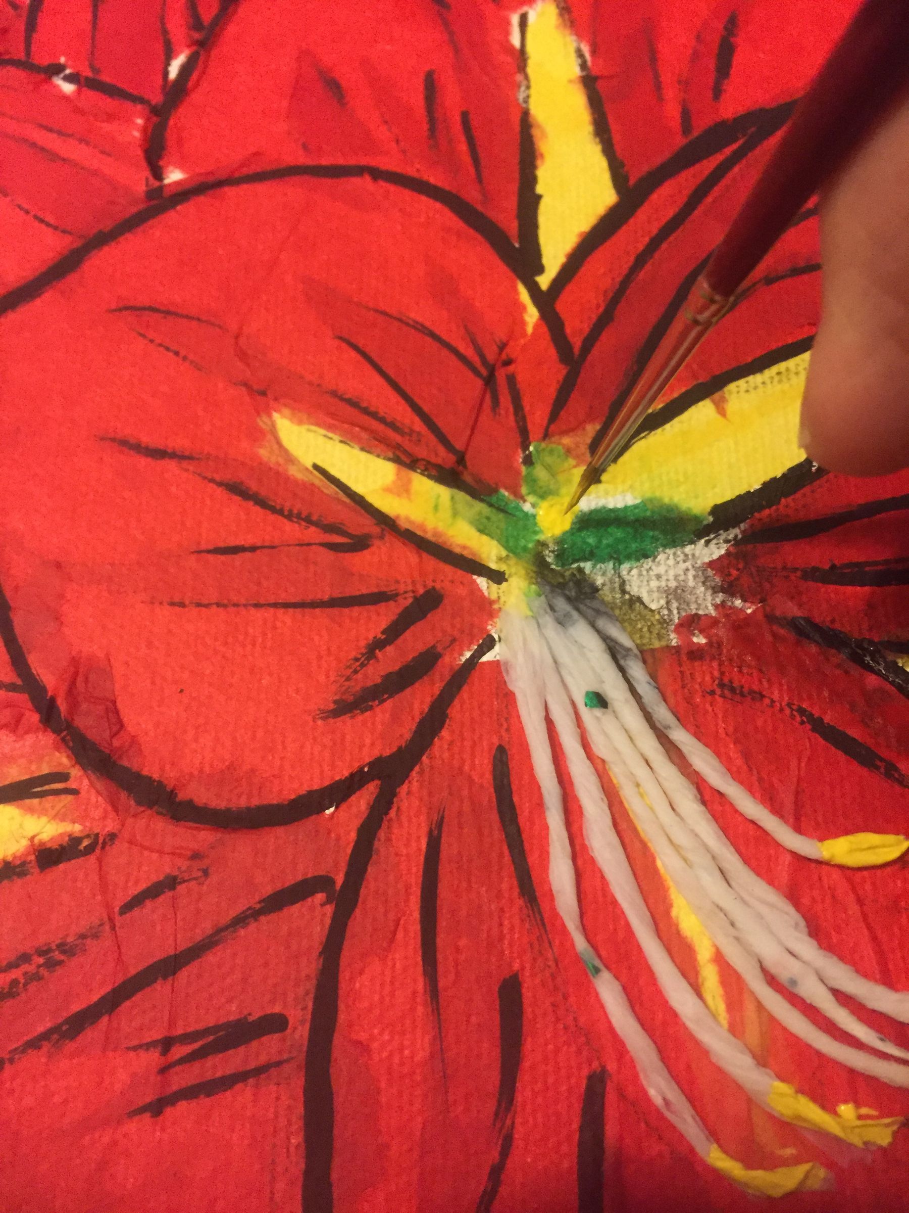 Tissue Paper and Glue Collage 5 Steps (with Pictures) Instructables