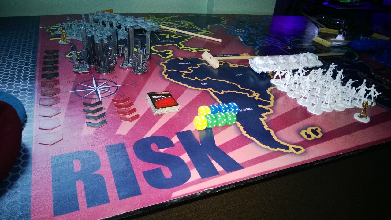 Giant Objective Risk Boardgame Instructables
