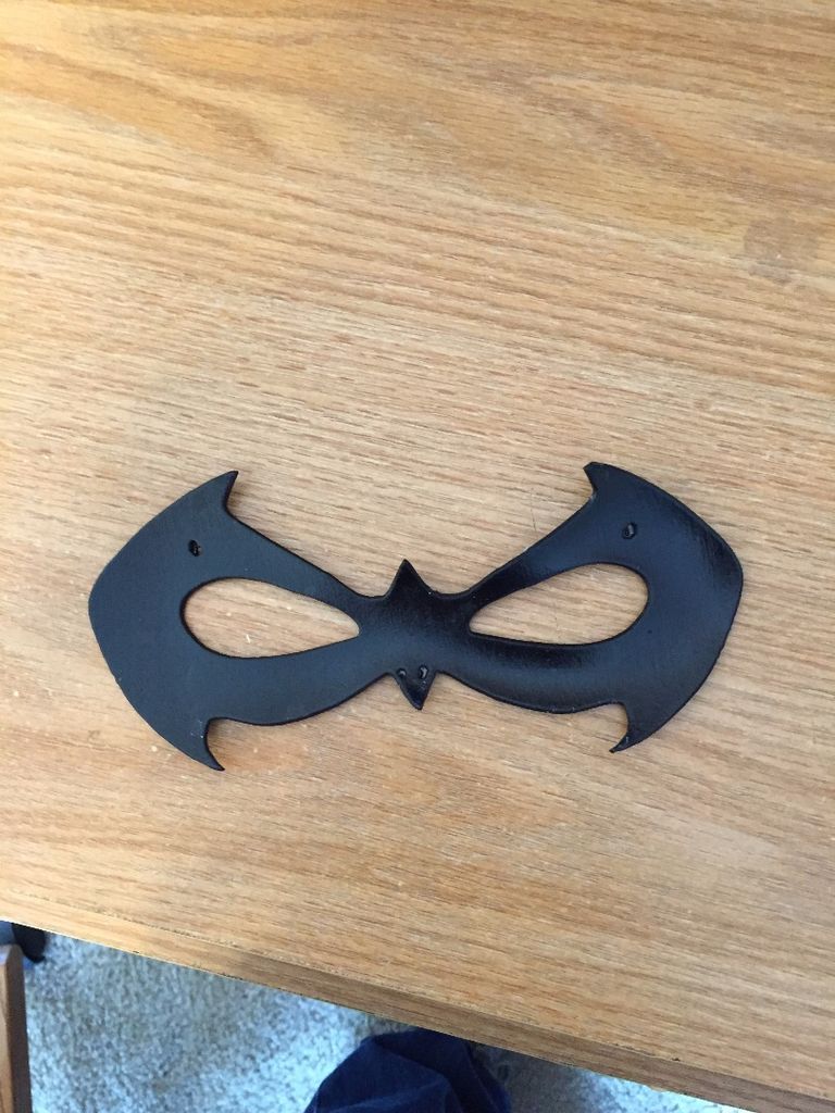 How To Make A Nightwing Mask