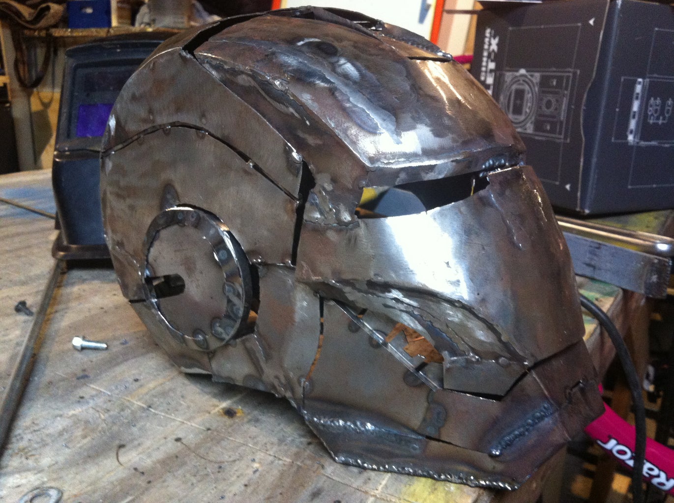 Ironman Welding Helmet Part 1. 11 Steps (with Pictures) Instructables