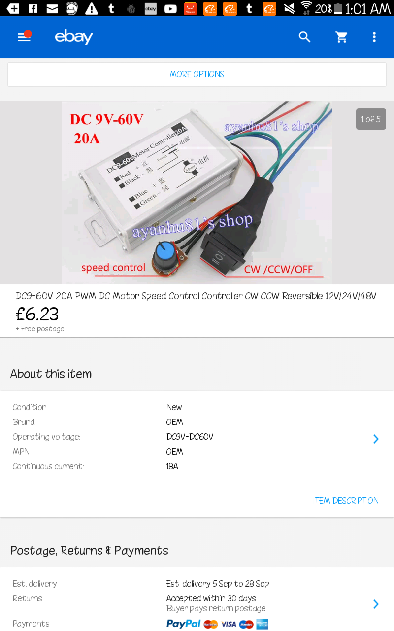 how can you rewire a personal mobility scooter to avoid the stock