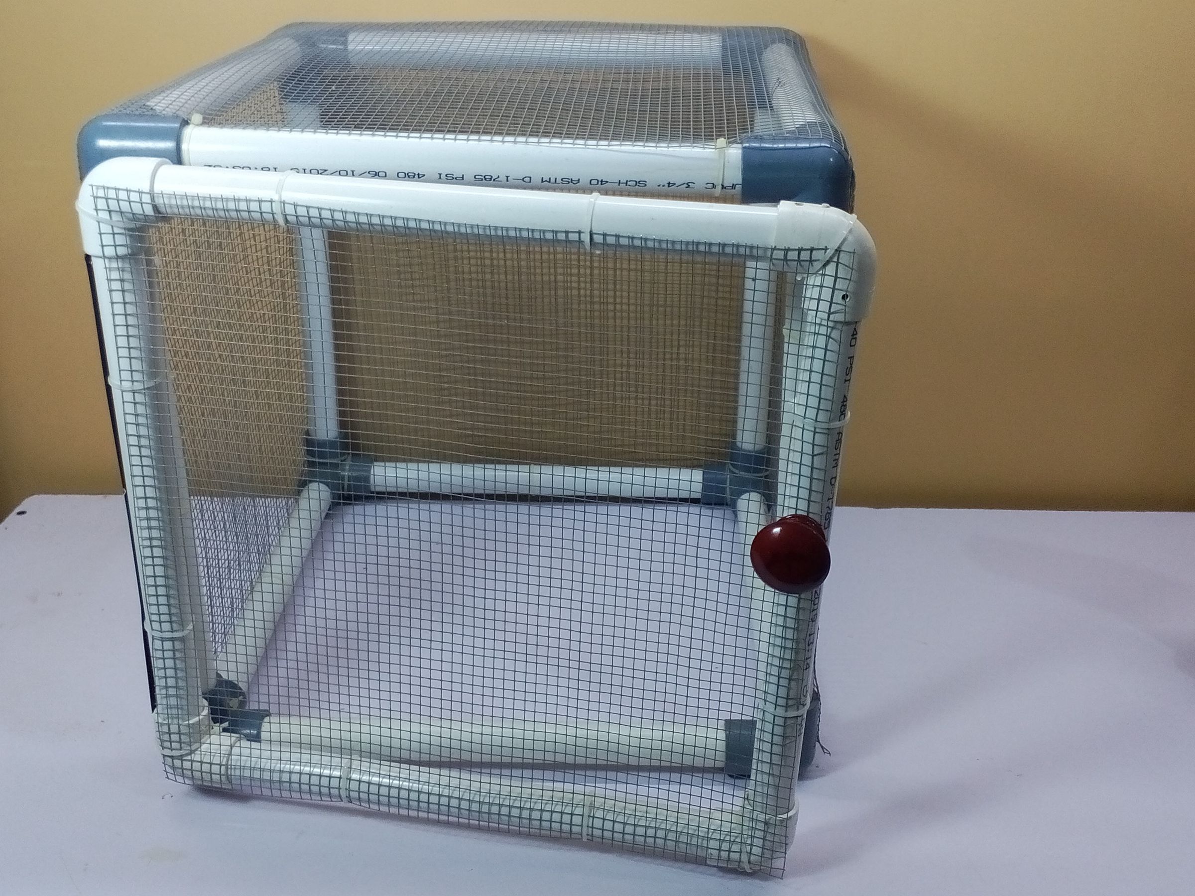 Make Pvc Pipe Cage Pvc Projects 5 Steps Instructables