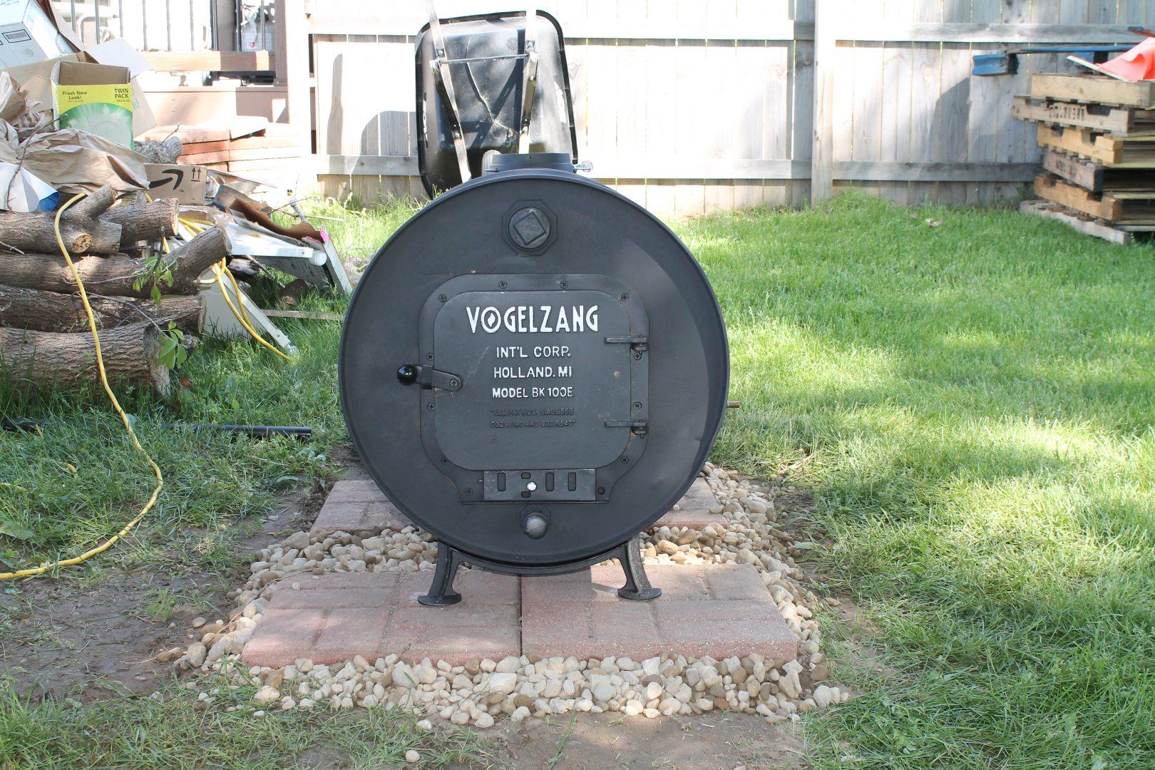 Building a Simple Barrel Stove 7 Steps (with Pictures) Instructables