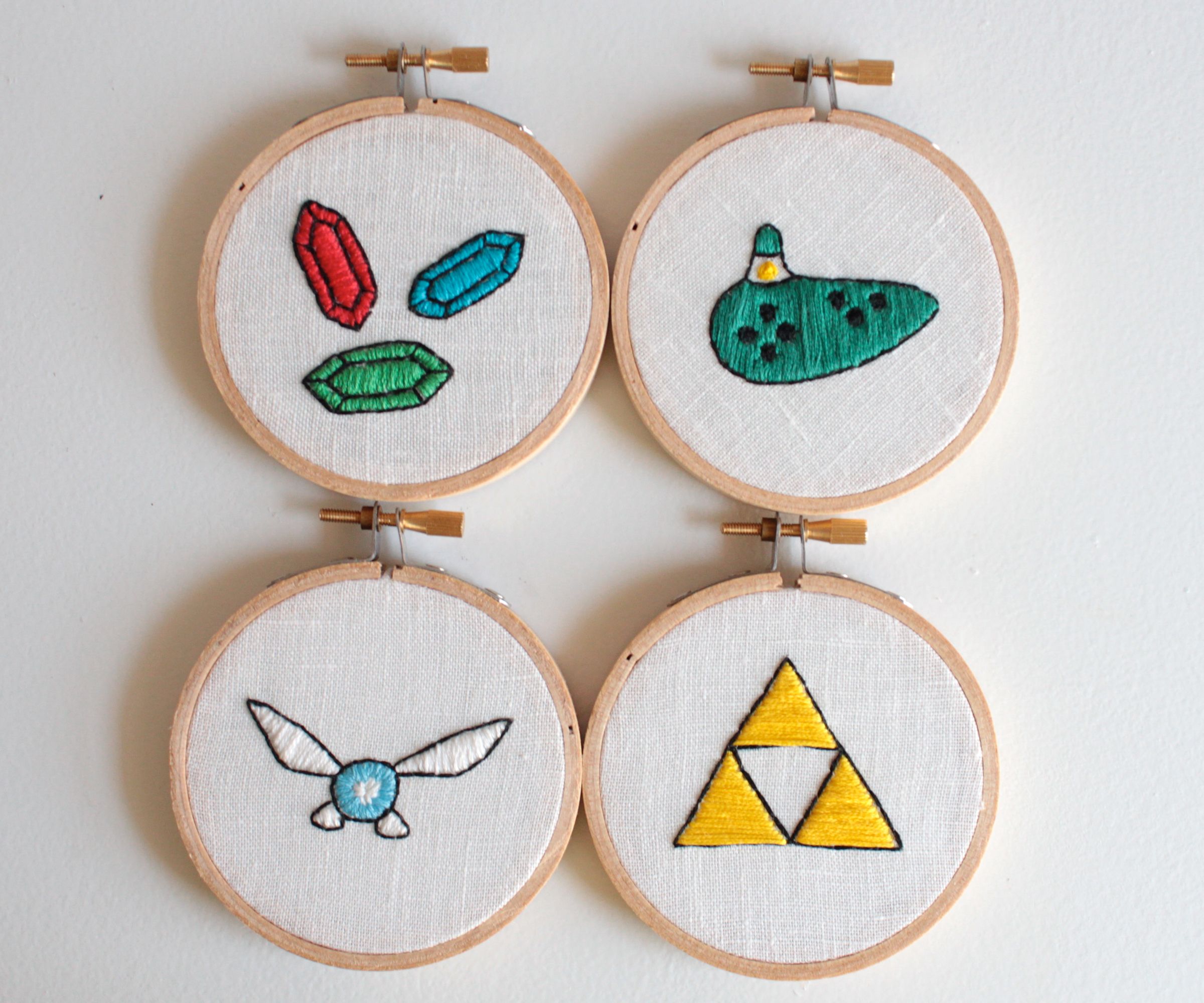 Legend of Zelda Embroideries + Pattern 11 Steps (with Pictures