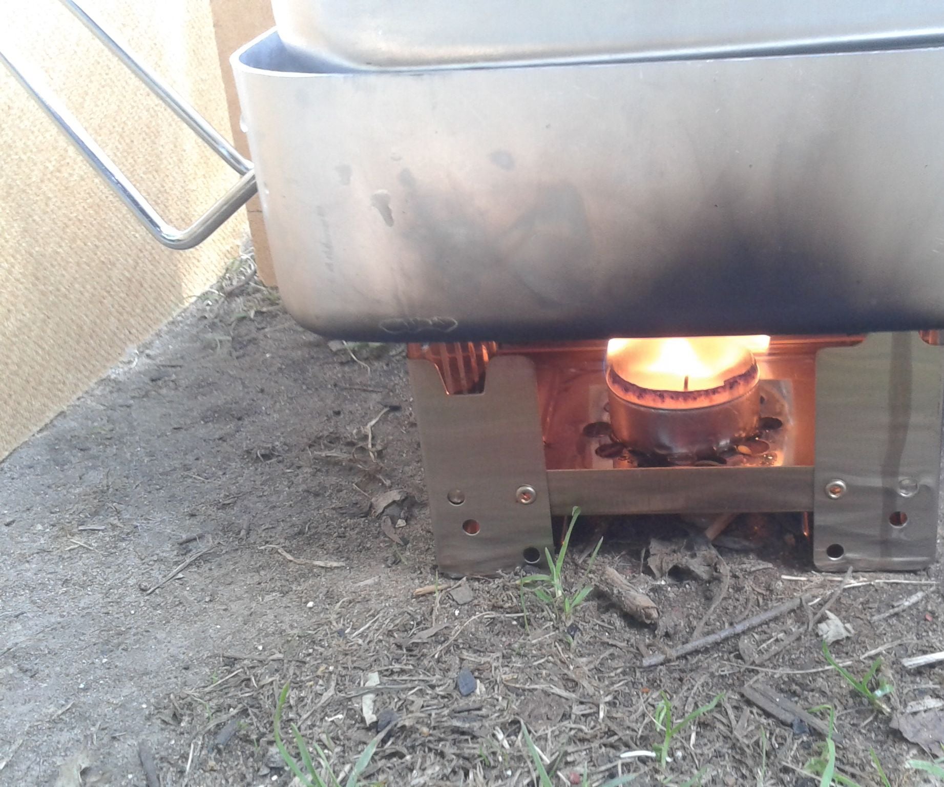 A 'T'light As Camp Stove Fuel 4 Steps (with Pictures) Instructables