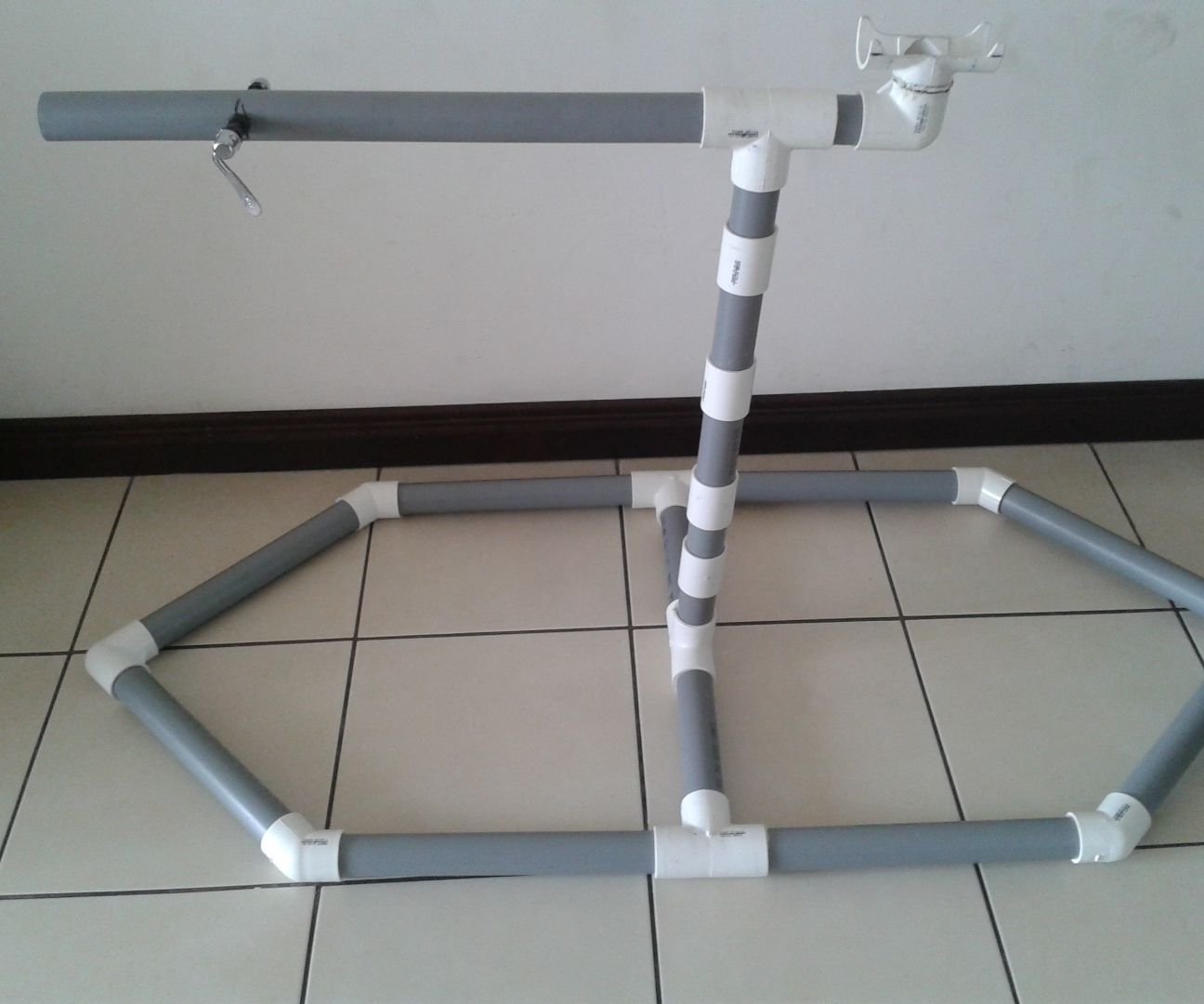 PVC European Bike Repair Stand Instructables