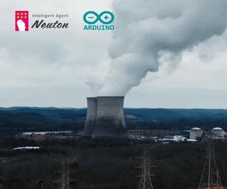 TinyML Monitoring Air Quality an 8-bit Microcontroller