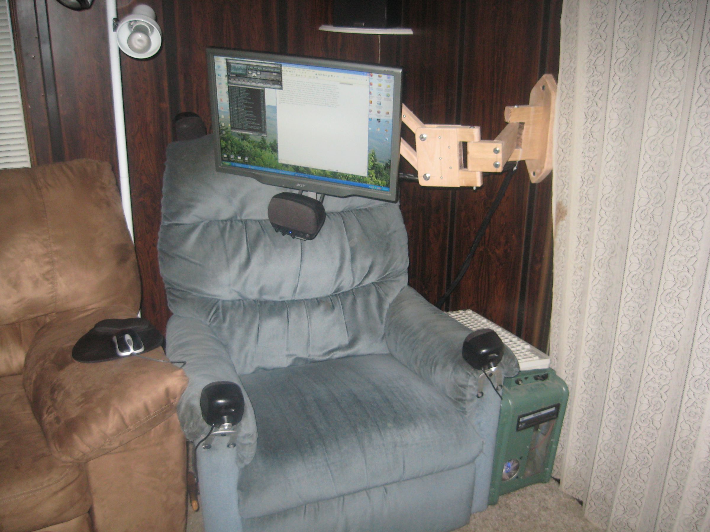 Recliner Computer Chair 5 Steps Instructables