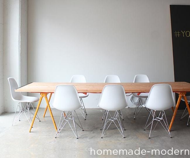 HomeMade Modern DIY Conference Table 19 Steps (with Pictures