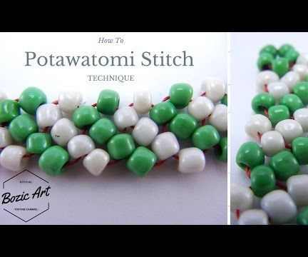 DIY guide for Native American Stitch | Potawatomi Stitch with step-by-step instructions