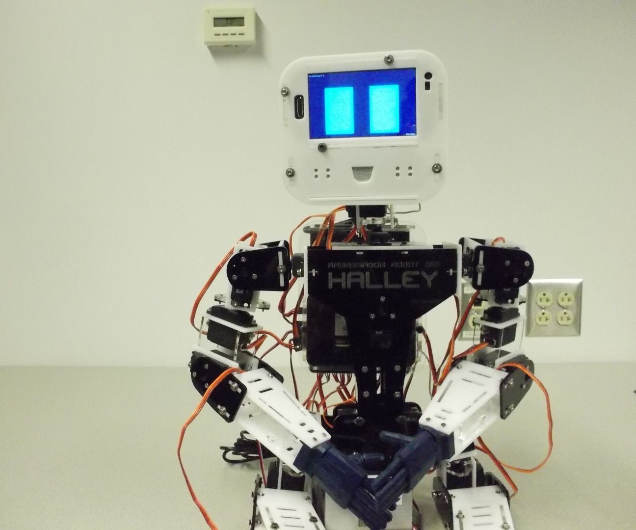 Halley: Ambassador Robot 001