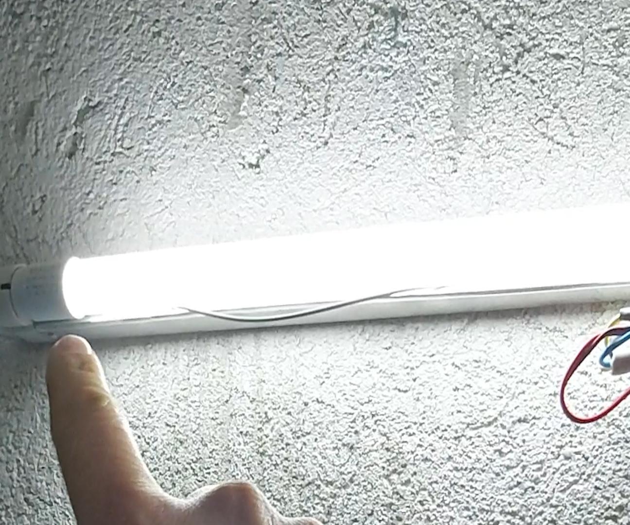 T8 Fluorescent to LED Conversion 3 Steps Instructables