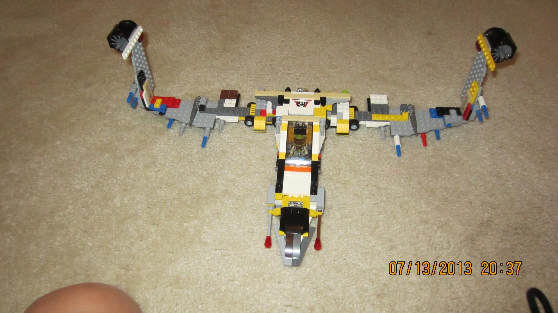 super cool lego star fighter DIY Project DIY Project Image