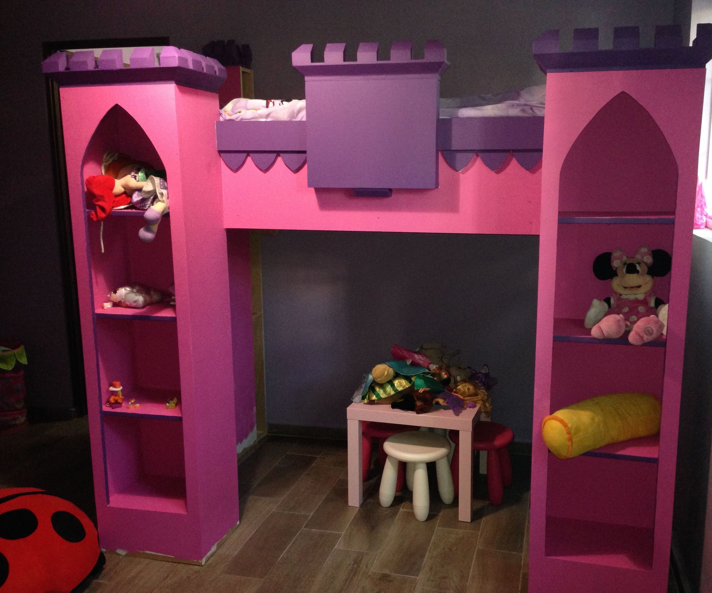 loft bed castle