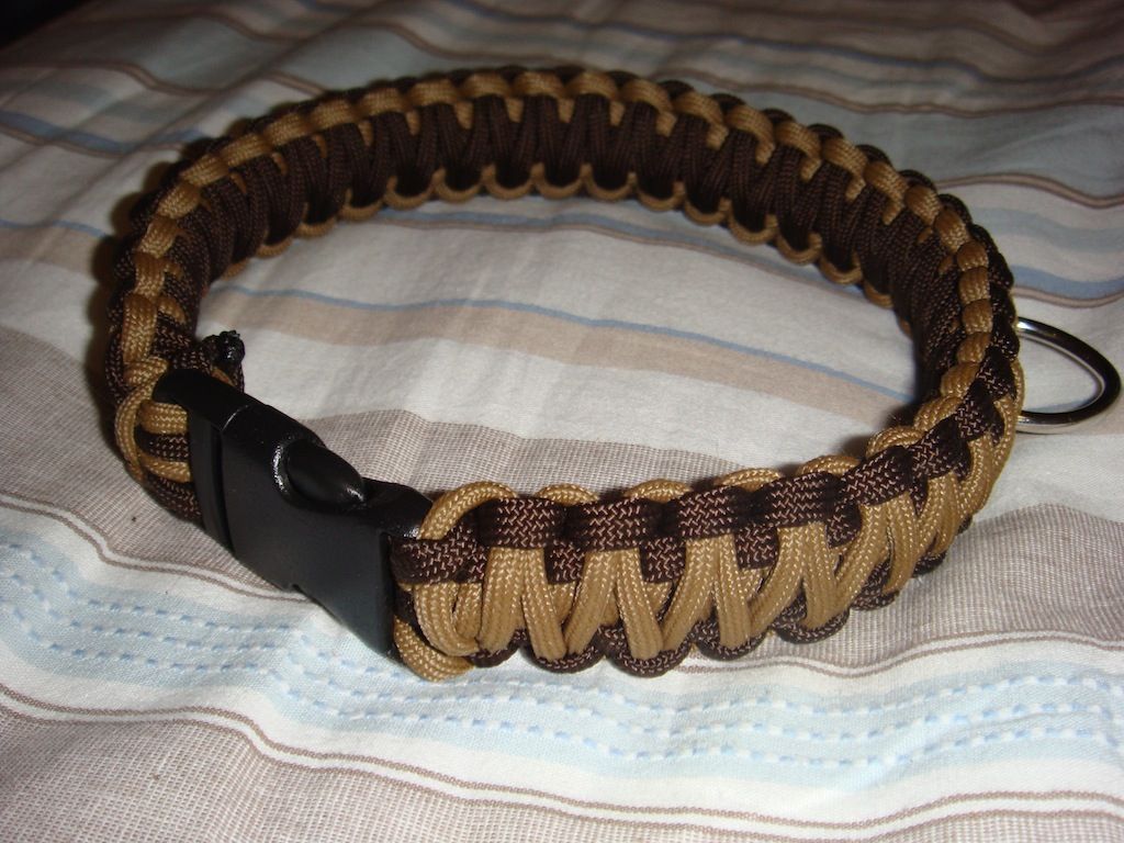 instructables paracord dog collar