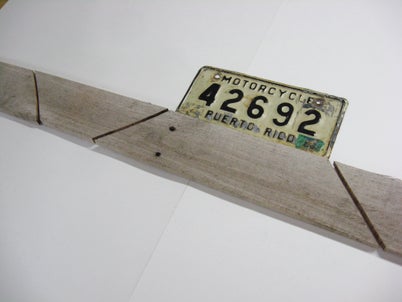 Peças de moldura cortada