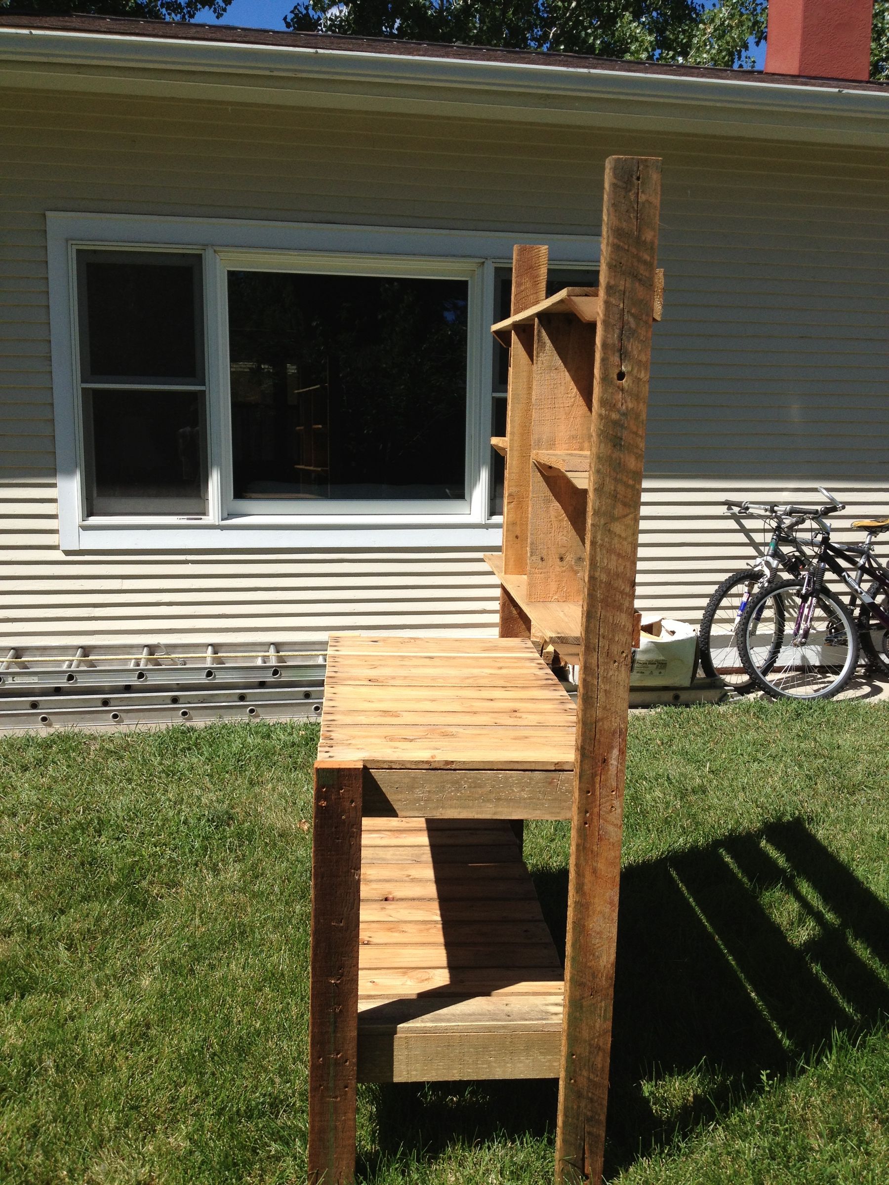 Recycled Garden Potting Bench Instructables