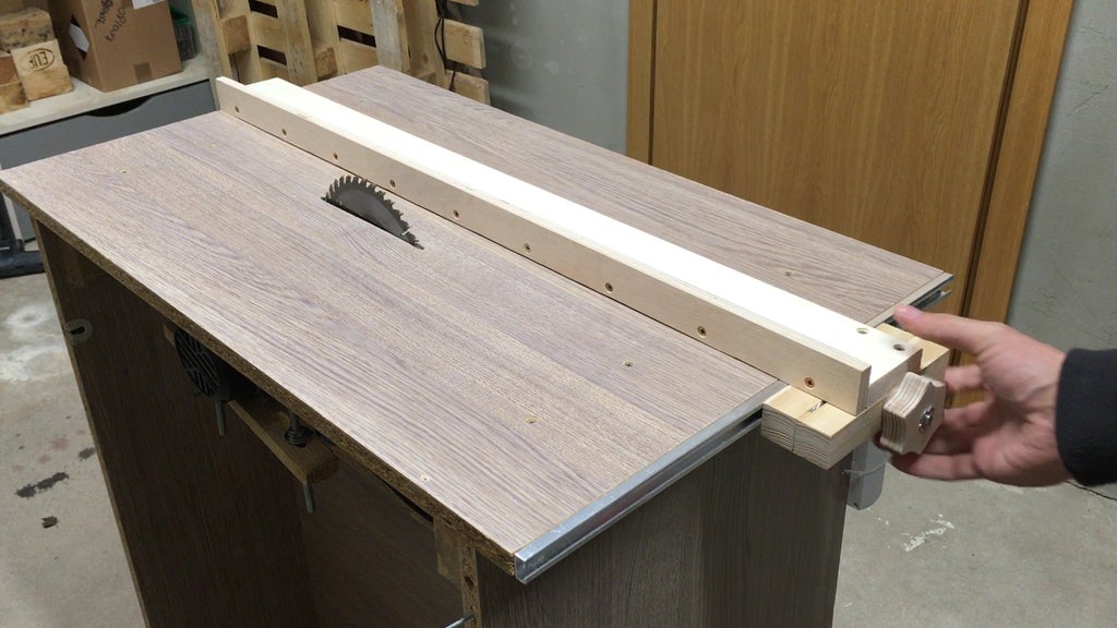How To Make A Table Saw Fence For Homemade 8 Steps With Pictures Instructables Table Saw Fence For Homemade, Diy Wood Table Saw Fence