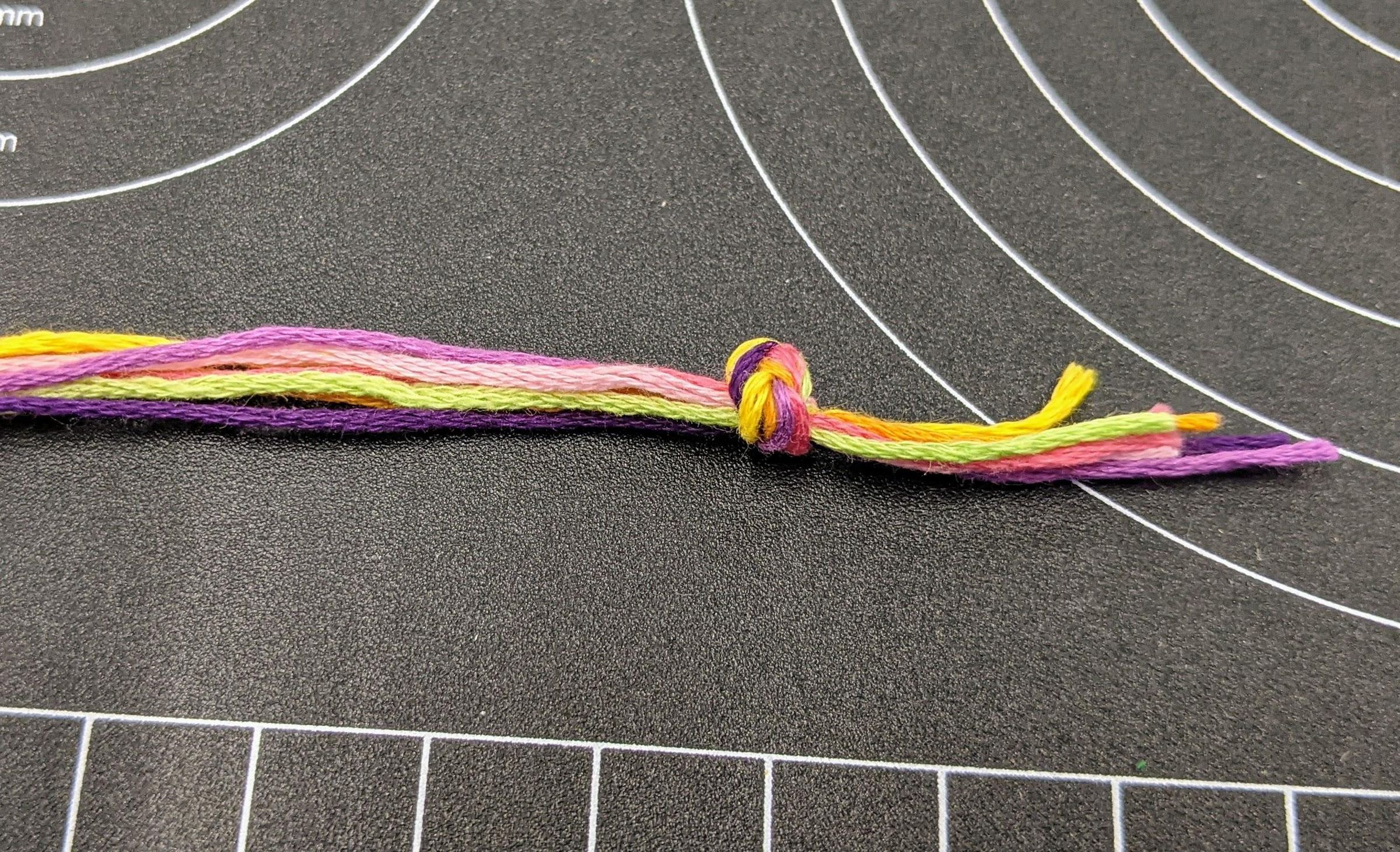 Cardboard Loom Friendship Bracelet 7 Steps (with Pictures