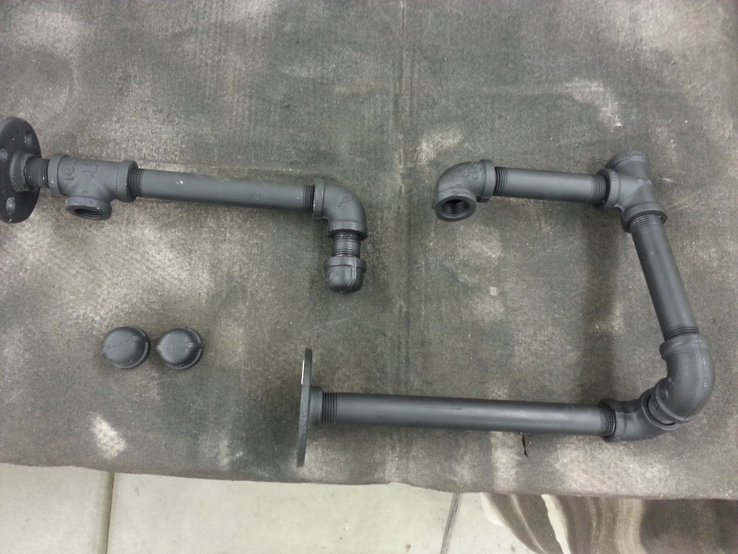 Industrial Pipe Shelving BuiltIn 7 Steps (with Pictures) Instructables