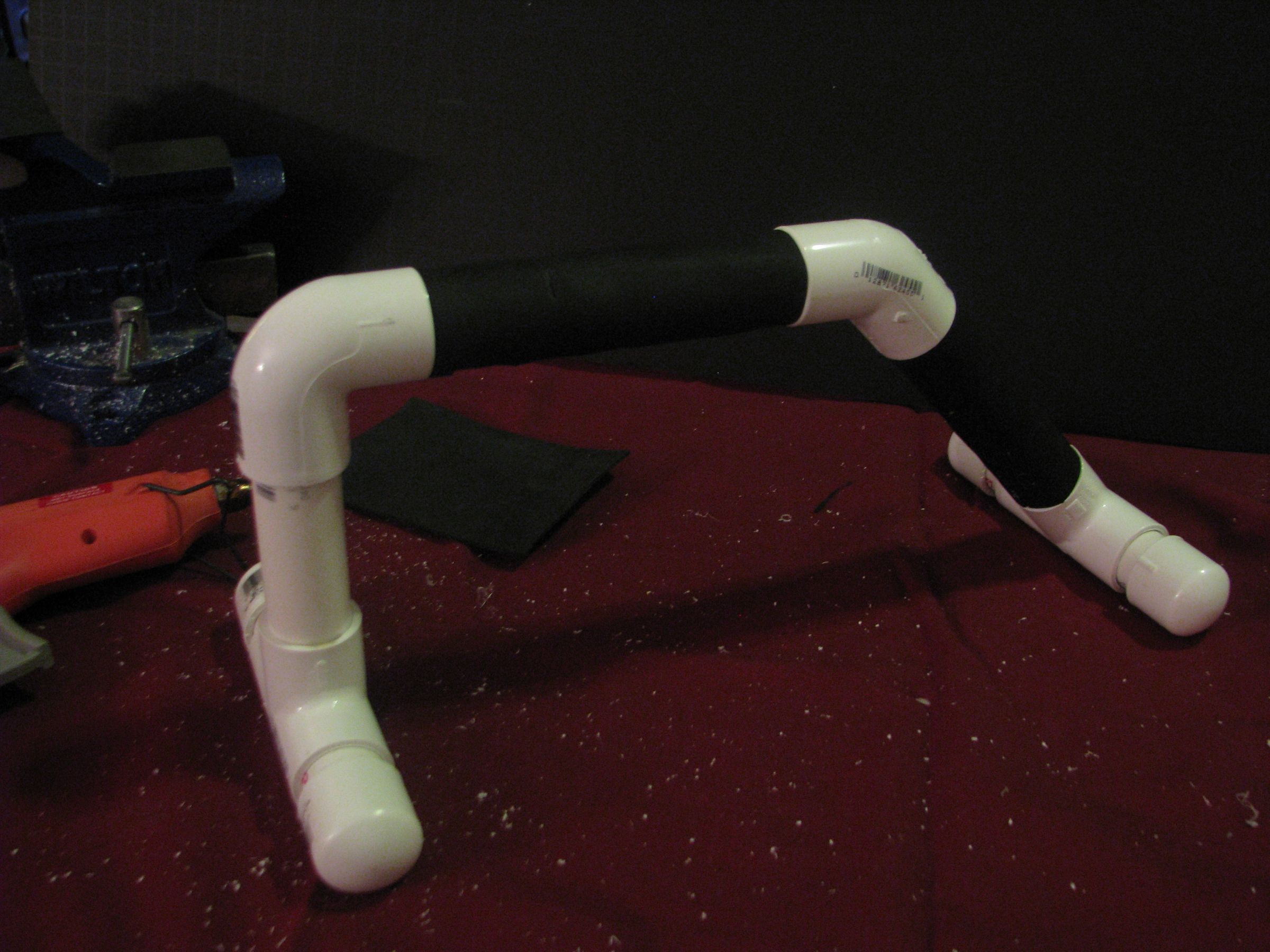 PVC Push Up Bars 5 Steps Instructables